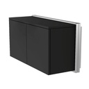 Wall cabinet, 2 doors, push system