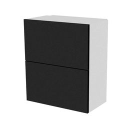 EX wall cabinet, bi-fold doors, 2 shelves, 600x690x320 mm