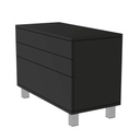 FS cabinet, 3 drawers, tip-on opening, soft-close