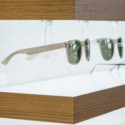 Magnetic frame holder for shelves, hanging, rotating, transparent acrylic