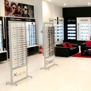 FS display, FW2 base, rotating plate with 4 rods (72), 560x2000x470 mm