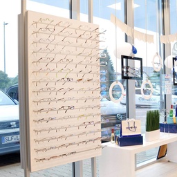 Telescope display, 2 panels with 30 bars (150), 900x1800-4500 mm