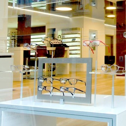 Deco frame for shop windows (4), rectangular, standing