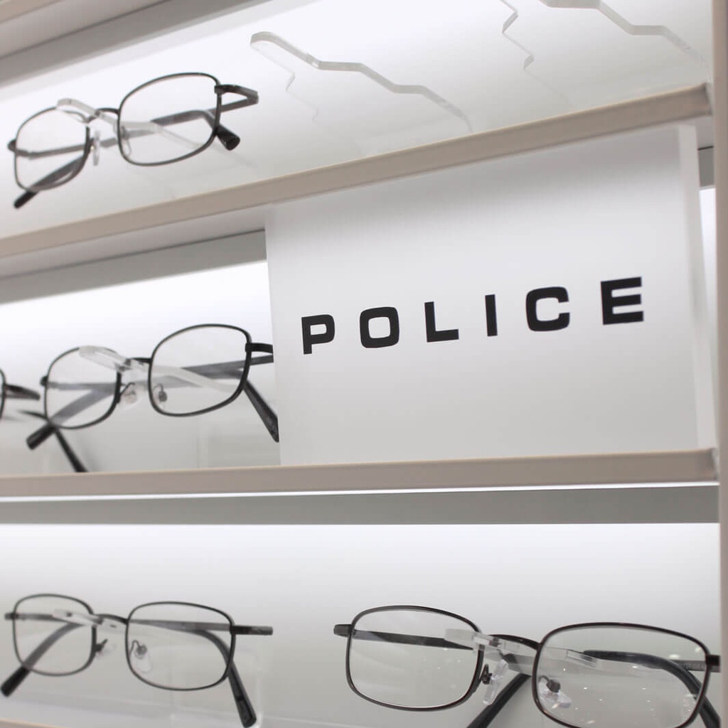 Dual logo holder, acrylic, 150x85x65 mm