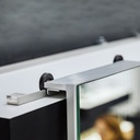 Quadro sliding mirror, hanging