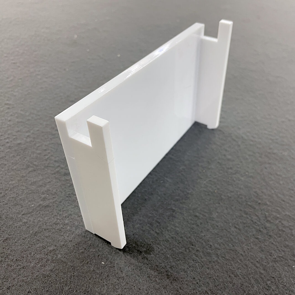 Mosaic logo holder, 168x101,4 mm