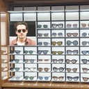 Mosaic LED advertising, magnetic plate