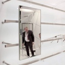 Clear Look acrylic mirror, 140x240 mm