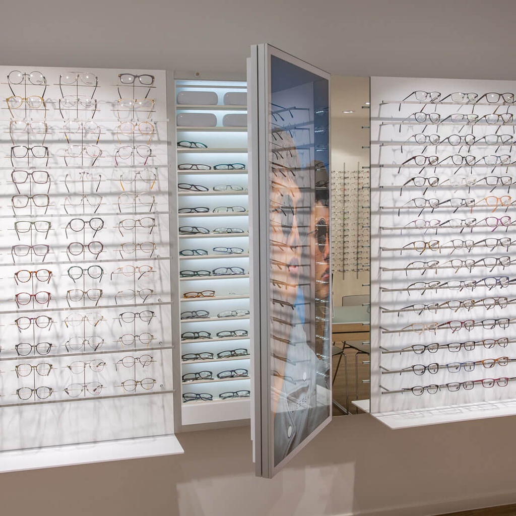 Dual LED advertising panel, exch. posters