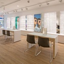 LED advertising panel, exch. posters