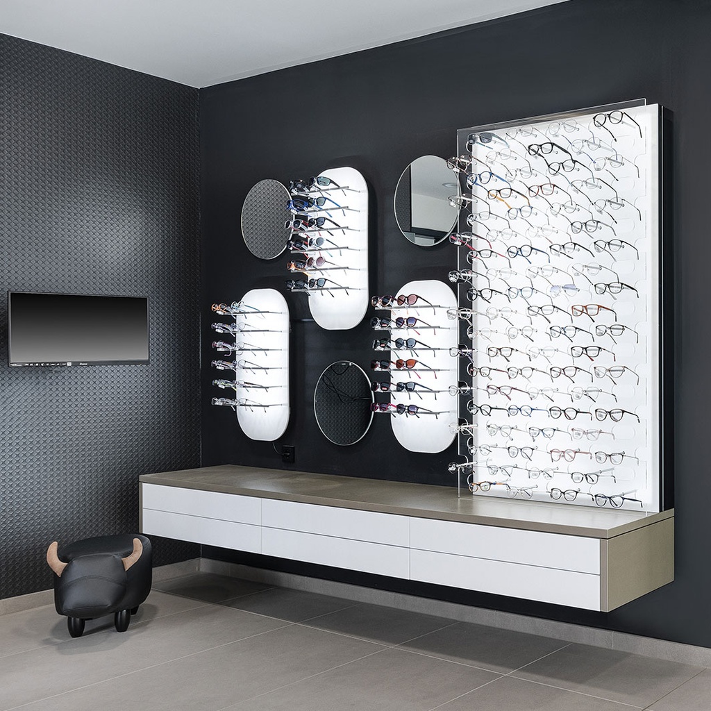 Round wall mirror, Φ600 mm