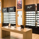 Quadro wall display, 7 LED shelves