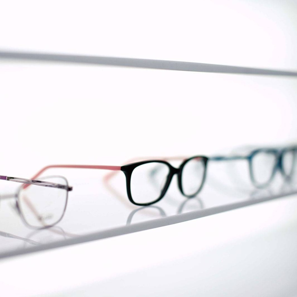 Polar wall display, 7 shelves, LED panel