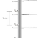 RR open rod 70 mm