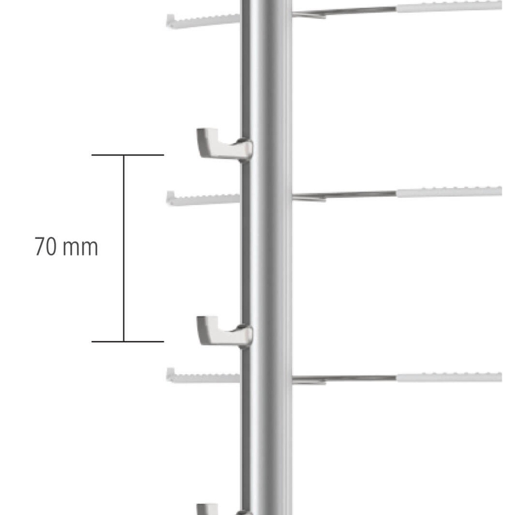 RR open rod 70 mm