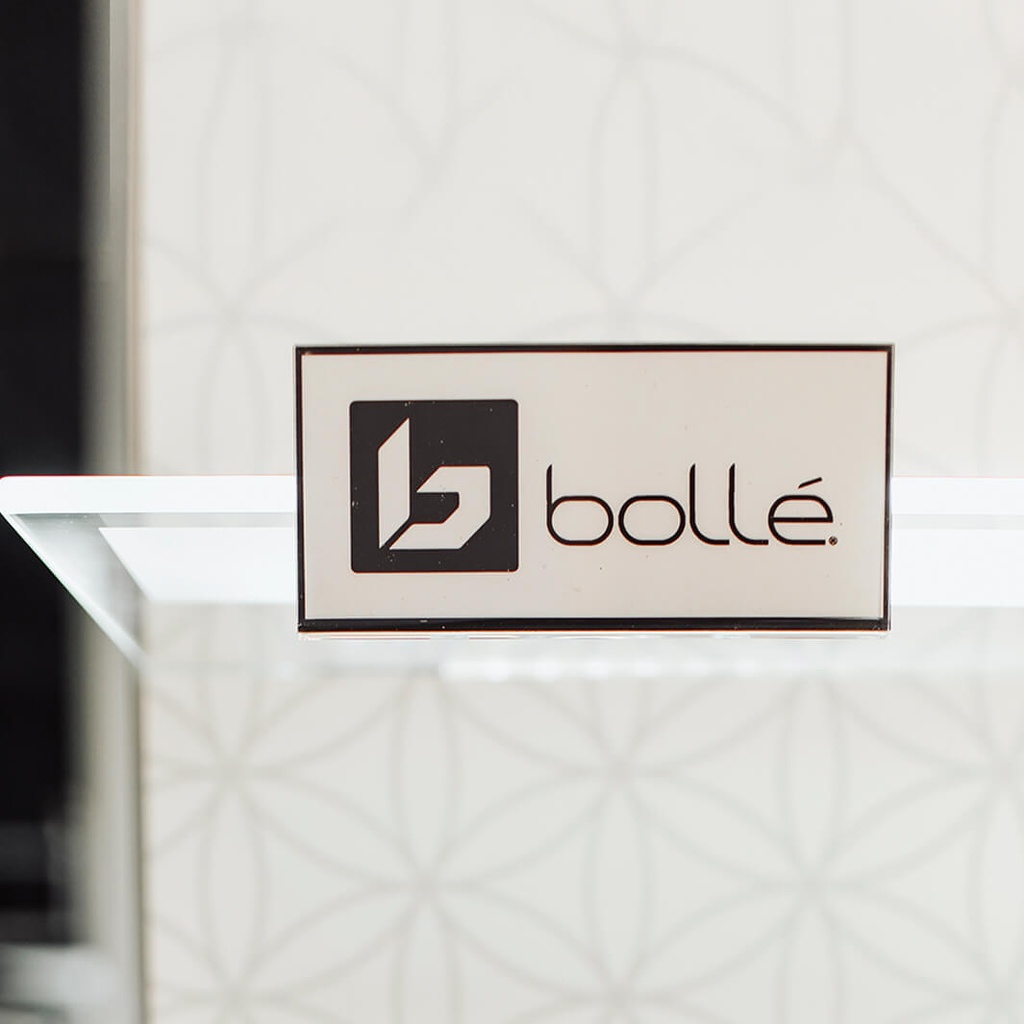 Vera logo holder, acrylic, paper inserts, 130x60 mm