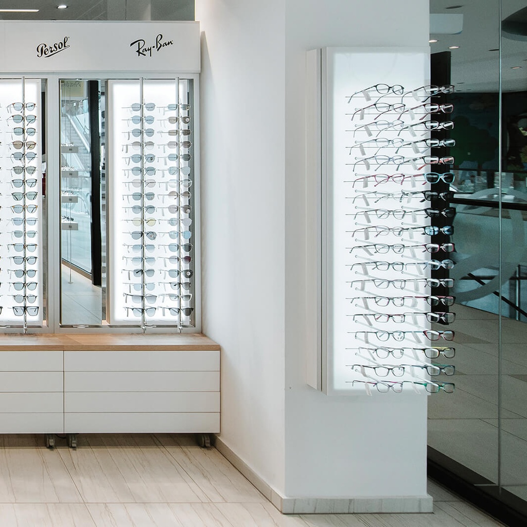 Multi Pin wall display, 18 wires (36), 450x1500x280 mm