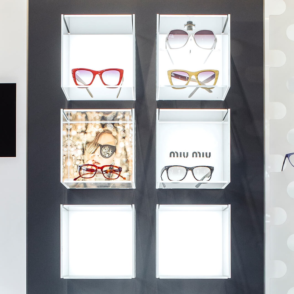 Alea poster, pack of 5 backlit foils, 200x200 mm