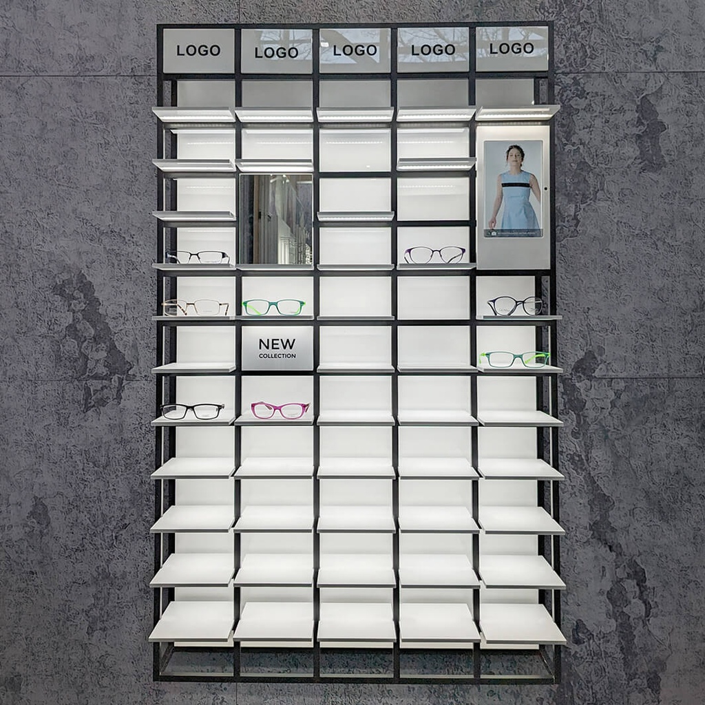 Mosaic wall construction, 930x1530x320 mm