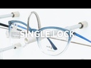 Vivida Single Lock wall display, 7 LED shelves, edge lighting