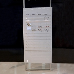 Telescope display, 1 panel with 15 bars (75), 900x1800-4500 mm