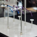 Telescopic rod for shop window elements, Φ8/Φ14, 1500-4000 mm