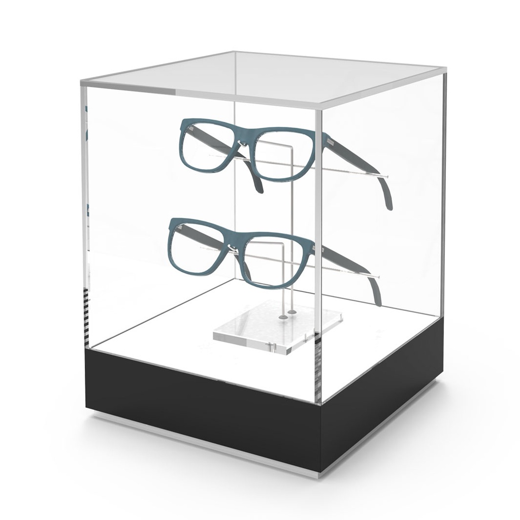 Standsäule, Vollkorpus mit Acrylbox