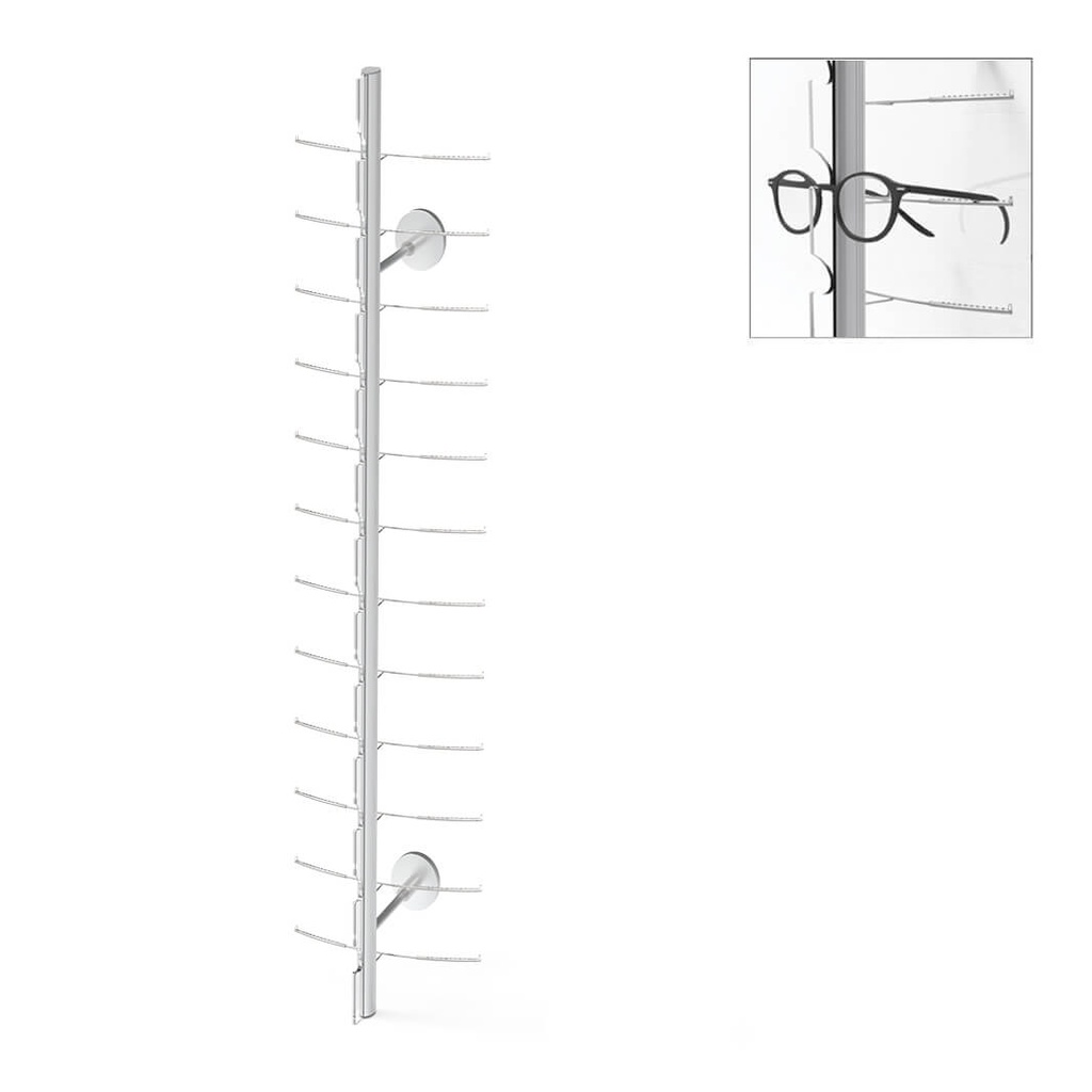 RT IRAY barra abierta, 12 monturas, 1011 mm (70 mm)