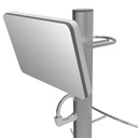 Specchio per asta, acrilico, 150x110 mm