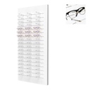 Espositore a parete Multi Pin, 18 fili (54), 700x1500x280 mm