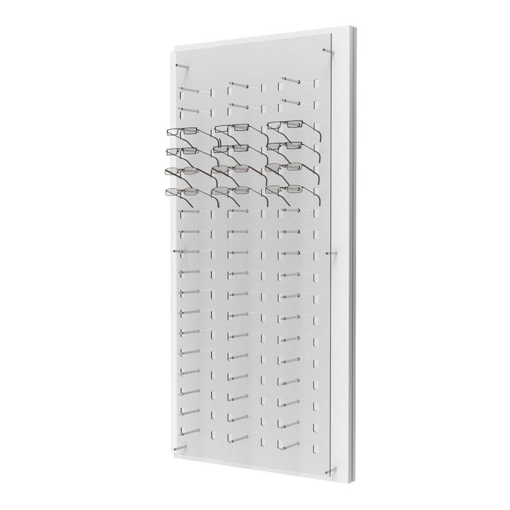 Pin Solo wall display, rectangular holes