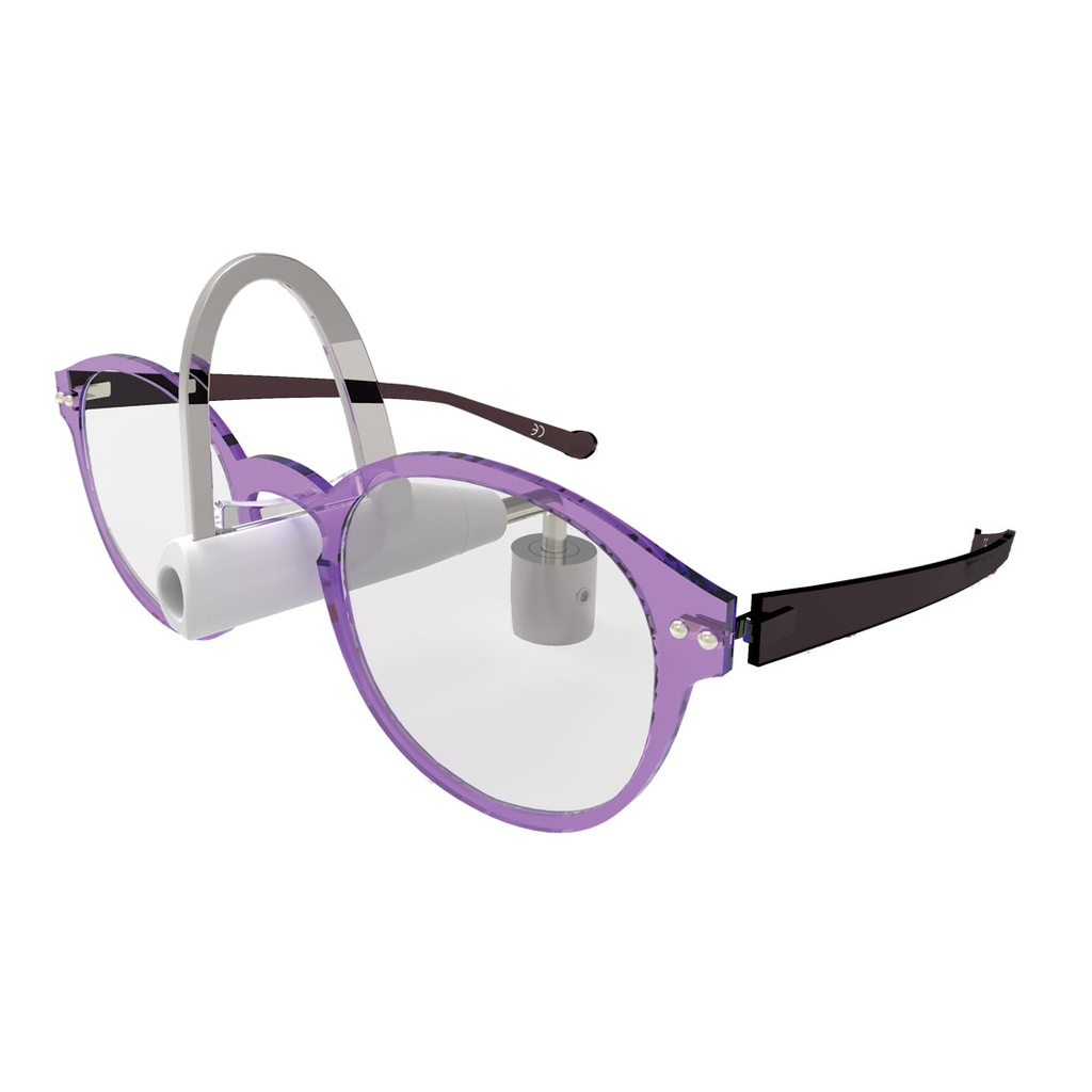 Single Lock frame holder, lockable, for horizontal plates, universal