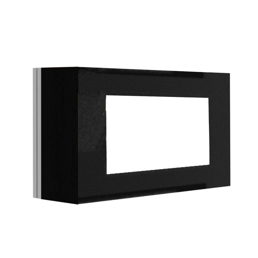 [A.Q.AB.90 / QK.A.90.B black] Quadro LED box, acrylic, magnetic (900x500x280 mm, black)