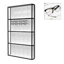 STK Wandpräsenter mit 16 MP‑Drähten (64 Fassungen), LED, 930 × 1530 × 230 mm