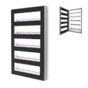 Vitrina s vratima, policama, 900x1500x350 mm