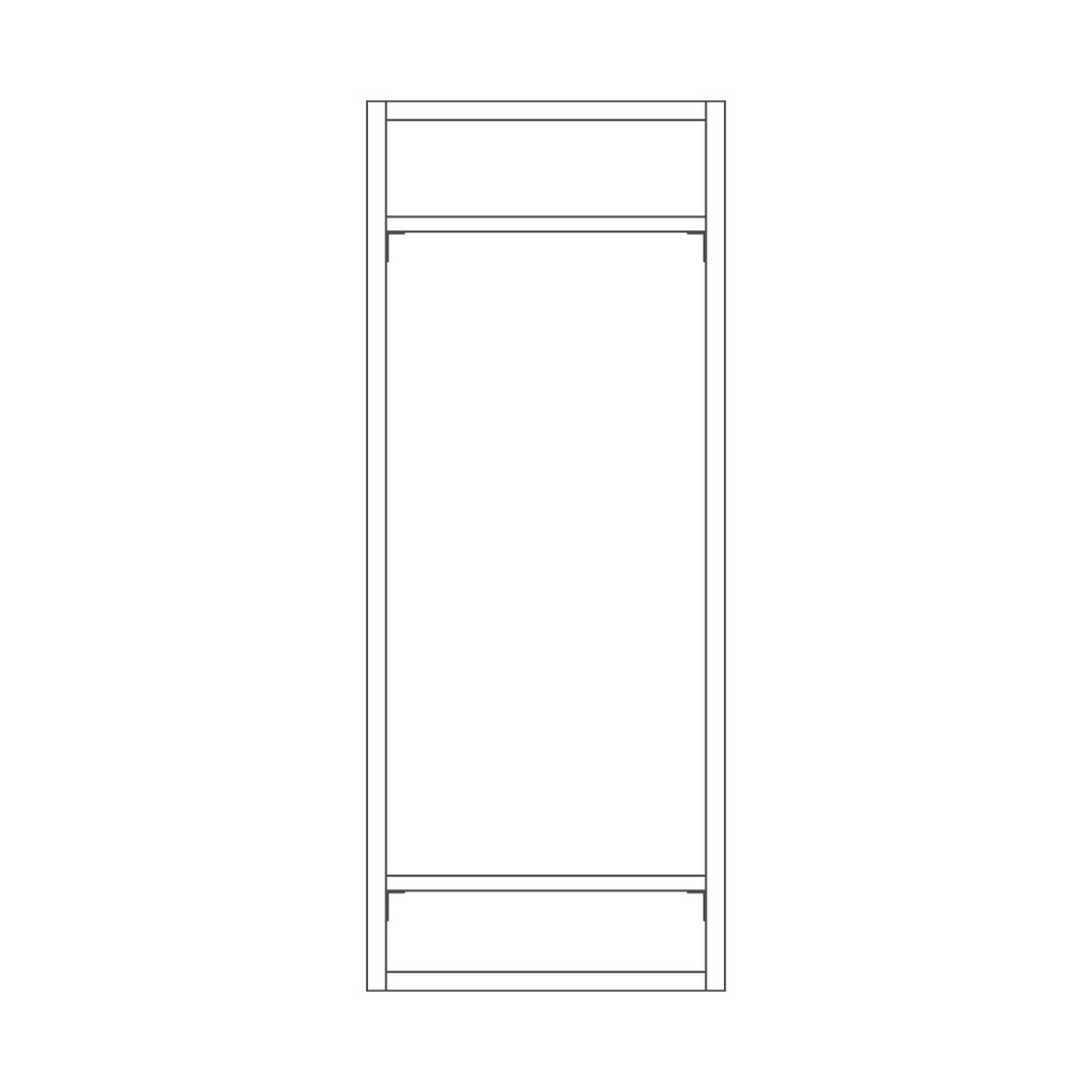 Cornice in alluminio Stripe