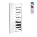 Dual LED advertising panel, exch. posters