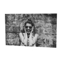 Poster for LED advertising panels, backlit foil