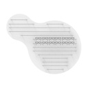 Clear Look kids wall display, cloud shaped, 11 rails (73), 1700x1400x280 mm