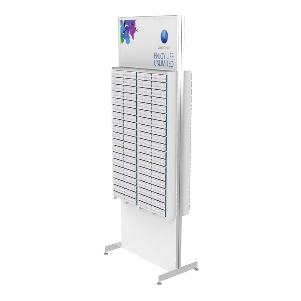 FS prezenter za kontaktne leće, dvostrani, 739 x 1471(1971) x 423 mm