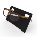 Brillenhalter mit verstellbarem Neigungswinkel aus Acryl