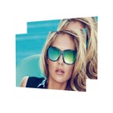 Carteles para elemento publicitario Sky Line, 2 unidades por juego, 700x500 mm