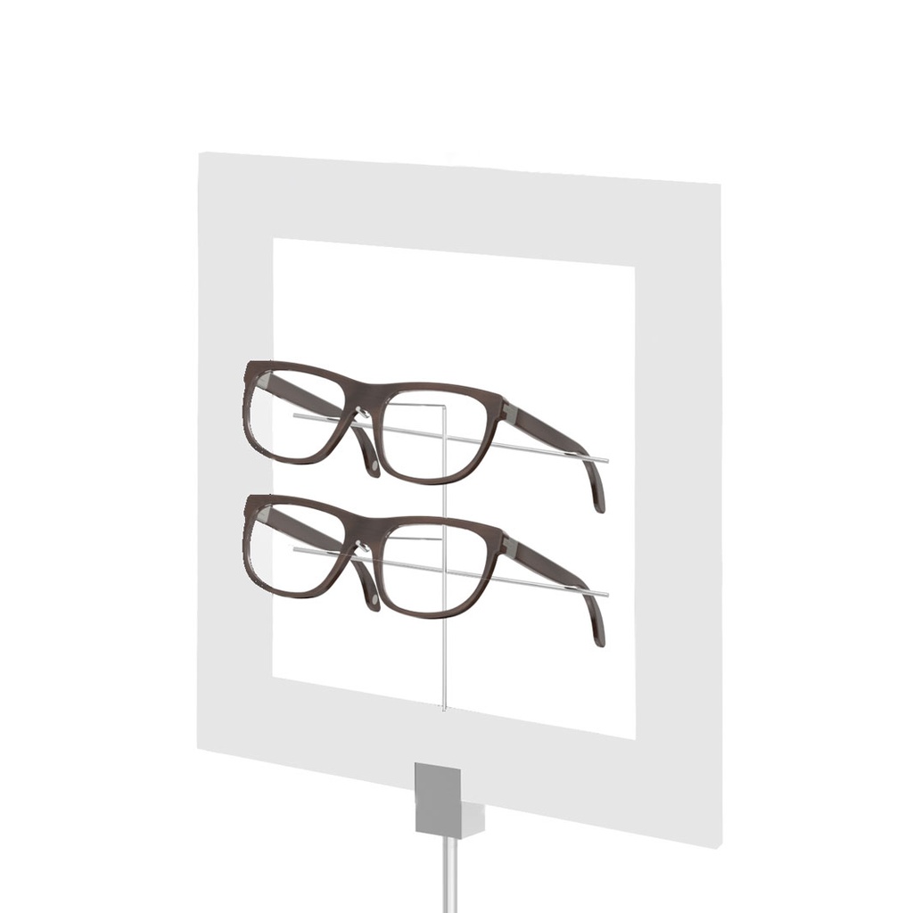 Deco frame for shop windows (2), rectangular, standing