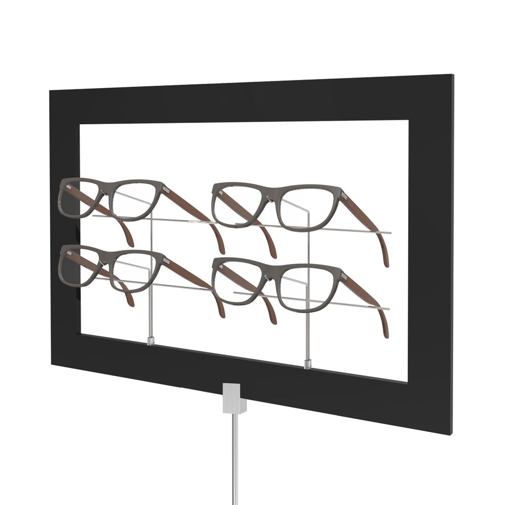 Marco decorativo para escaparates (4), rectangular, independiente