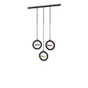 Sky Line Solo display, 3 round deco frames, 1000x1600-4500 mm