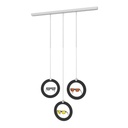 Sky Line Solo display, 3 round deco frames, 1000x1600-4500 mm