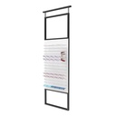 Teleskop-Präsenter, 1 Paneel mit 15 Stangen (75), 900x1800-4500 mm