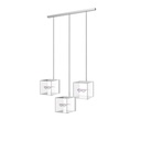 Expositor Sky Line Solo, 3 barras LED con 3 cajas acrílicas LED, 1000x1600-4500 mm