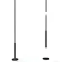 Telescopic rod for shop window elements, Φ8/Φ14, 1500-4000 mm