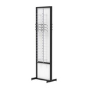 Expositor FS, placa giratoria con barras con cerradura